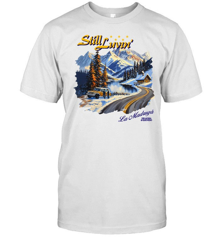 2025 Delaossa Camiseta Still Luvin Blanca New T Shirt