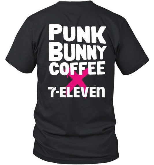 7-Eleven X Punk Bunny Coffee T Shirt
