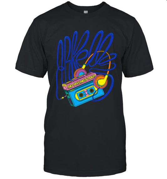 Arkells Big Feelings Tour 2024 Black T-Shirt