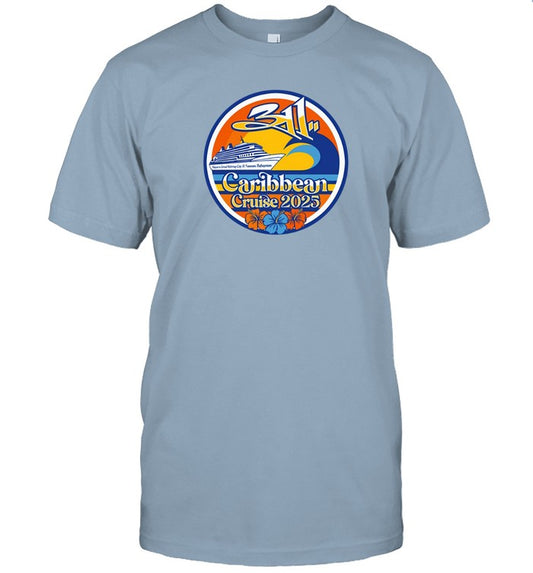 311 Caribbean Cruise 2025 Floral Sunset T-Shirt