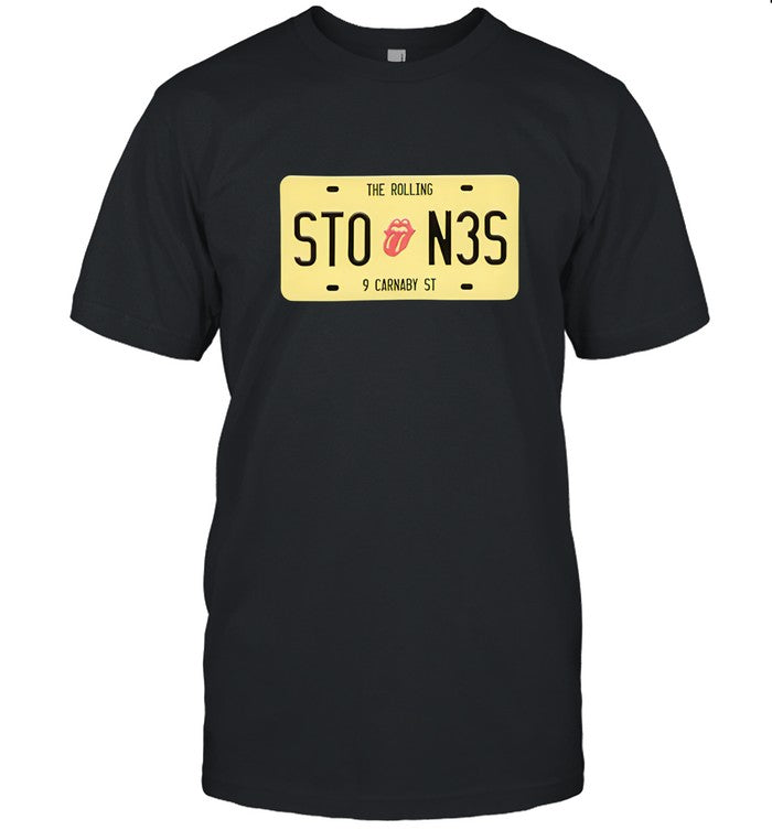 2025 Rolling Stones License Plate Limited T-Shirt
