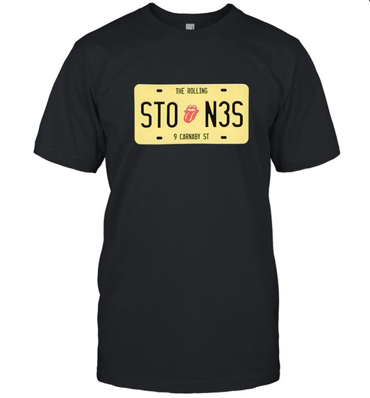 2025 Rolling Stones License Plate Limited T-Shirt