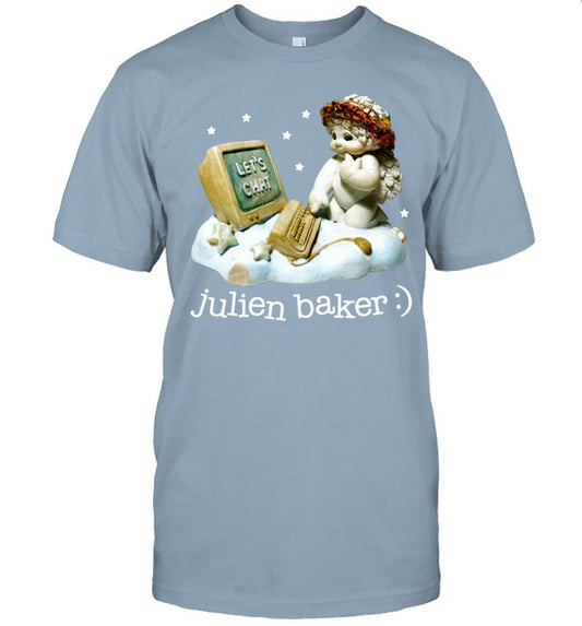2024 T Shirt Julien Baker Online Angel Let's Chat