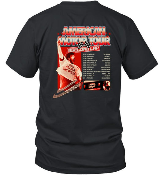 Bilmuri American Motor Sports Second Lap 2025 Tour T Shirt
