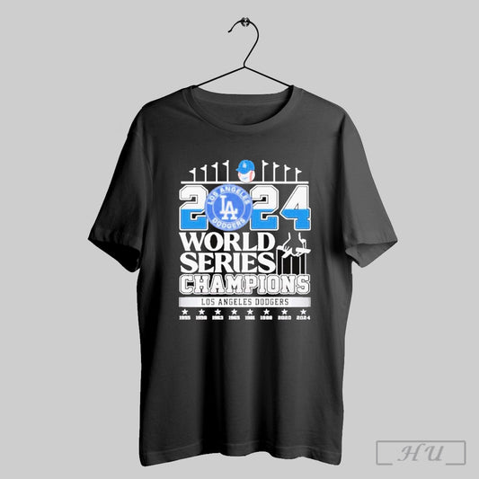 8x World Series Ring 2024 Champions Los Angeles Dodgers T Shirt Sweatshirt