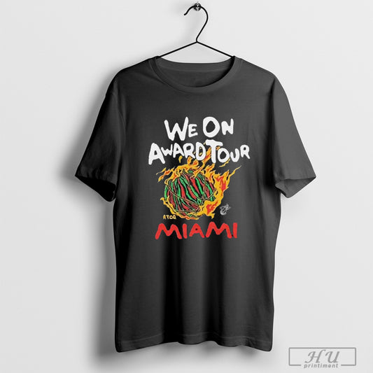 A Tribe Called Quest X Miami Heat We On Award Tour 2025 T Shirt Sweatshirt