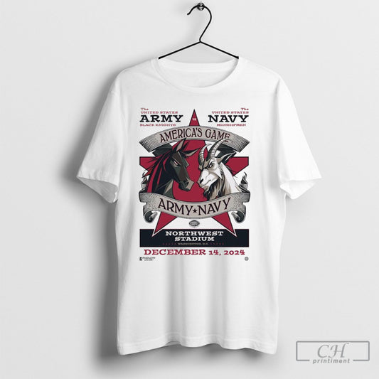 Abc Official Army Black Knights Vs Navy Midshipmen Phenom Gallery 2024 Serigraph Art T Shirt Sweatshirt