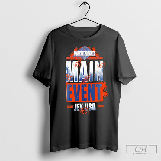 Abc Official Wwe Jey Uso Mens Royal Rumble 2025 Winner Logo T Shirt Sweatshirt