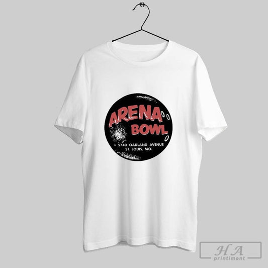 Arena Bowl St Louis Mo Vintage Bowling Alley Shirt