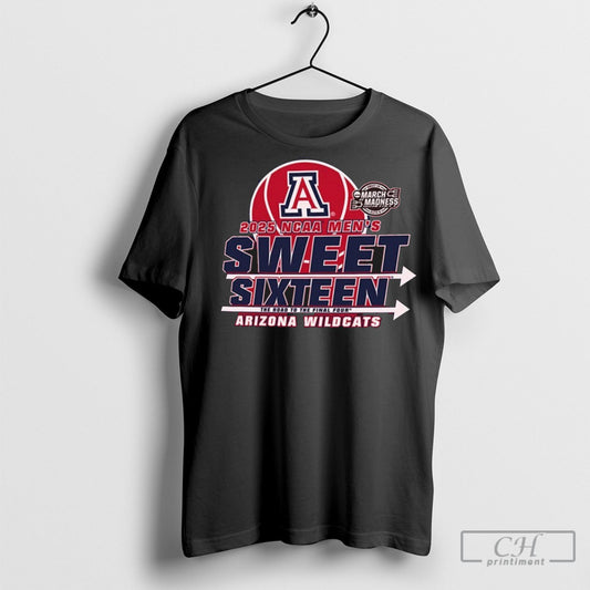 Arizona Wildcats Mens Basketball Sweet 16 The Road To The Final Four Shirt Sweatshirt Poster