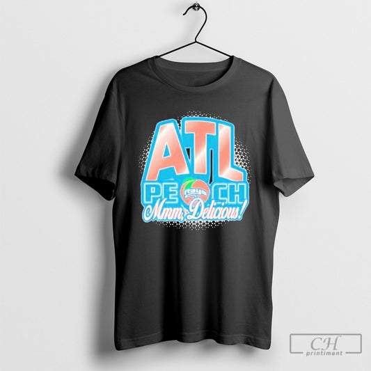 Atl Peach Rays Mmm Delicious T Shirt Sweatshirt Poster