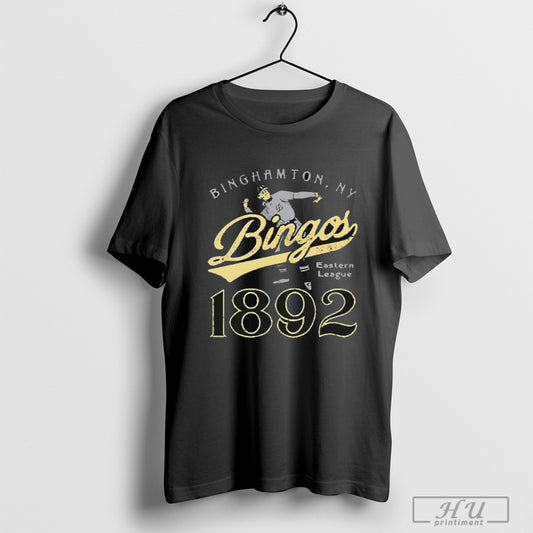 Binghamton Bingos New York Vintage Defunct Baseball Teams T Shirt Sweatshirt