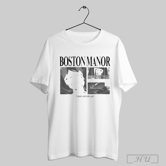 Boston Manor Paprika White Anime T Shirt Sweatshirt
