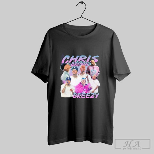 Funny Chris Brown Breezy Bootleg Chris Brown Vintage T Shirt