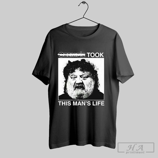 Official Meat Canyon Ozempic Took This Mans Life Graphic T Shirt