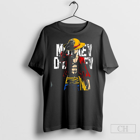 Official Monkey D Luffy One Piece Anime Character Shirt