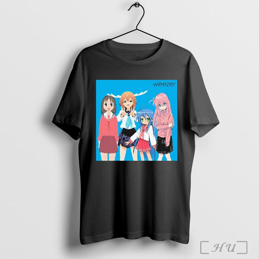 Weezer The 4 Popular Anime Girls T Shirt Sweatshirt