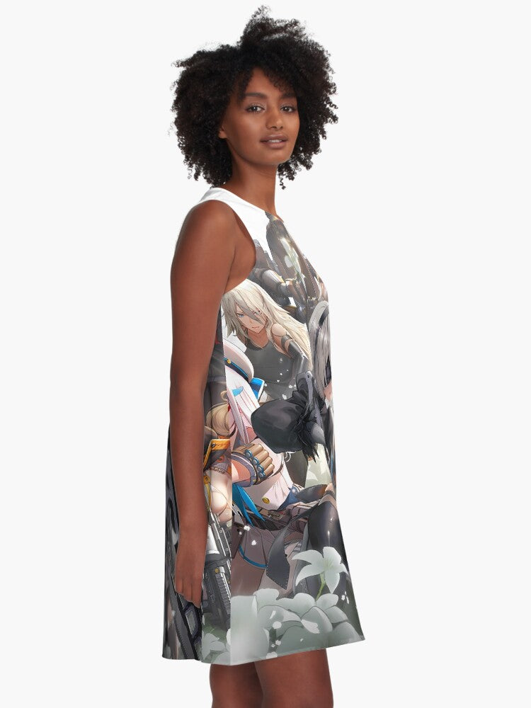 2B, Nier x Goddess of Victory: Nikke Artwork A-Line Dress