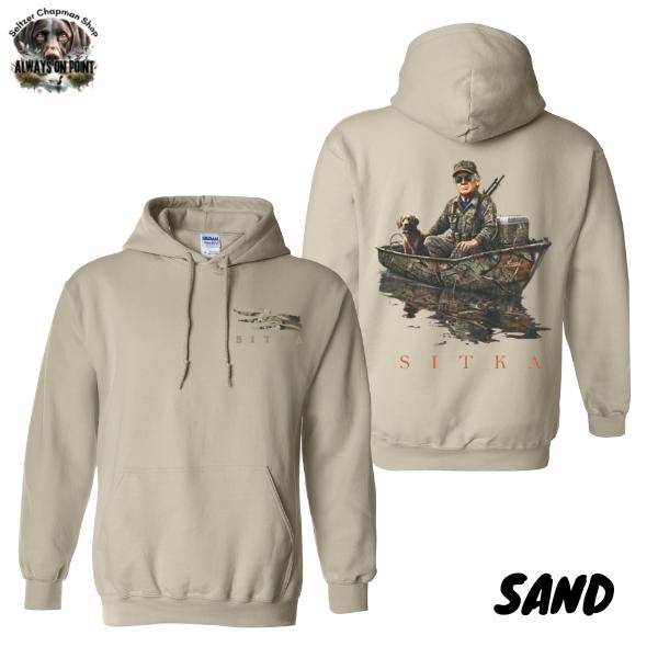 #Sitka Hunting Hoodie – Camo 2-Sided Design – Durable & Stylish Outdoor Pullover for Men and Women – Perfect for Hunting, Adventures, and Everyday Wear – Team BDK