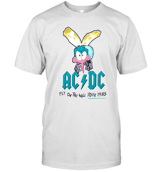 AC-DC Fly On The Wall Tour 1985 New T-Shirt