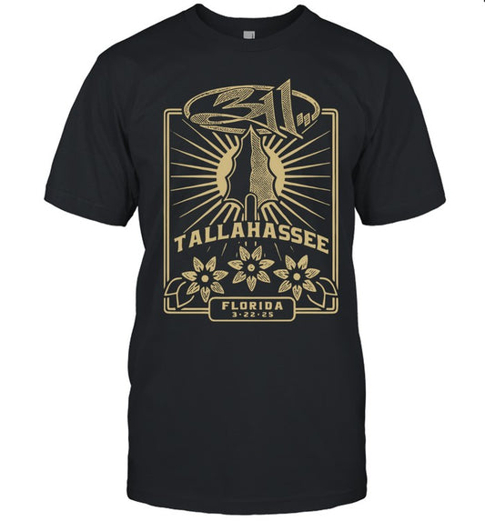 311 The Moon Mar 22 2025 Tallahassee, FL Tour T Shirt