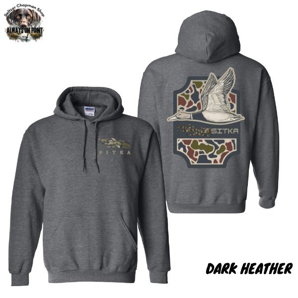 #Sitka Hoodie – Sitka Hunting Duck 2-Sided Full Color Design – Unisex Hoodie for Men & Women – Perfect for Outdoor Adventures & Hunting Enthusiasts – Team BDK - FREESHIP