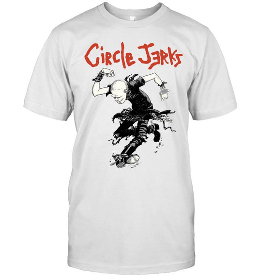 Descendents & Circle Jerks Latin American 2024 Tour White Hot T Shirt
