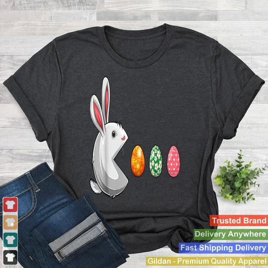 Happy Easter Day Bunny Egg Funny Boys Girls Kids Easter Game T-shirt