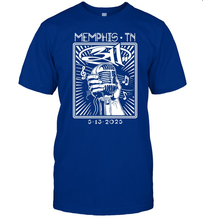 311 Memphis, TN May 13, 2025 Tour T Shirt