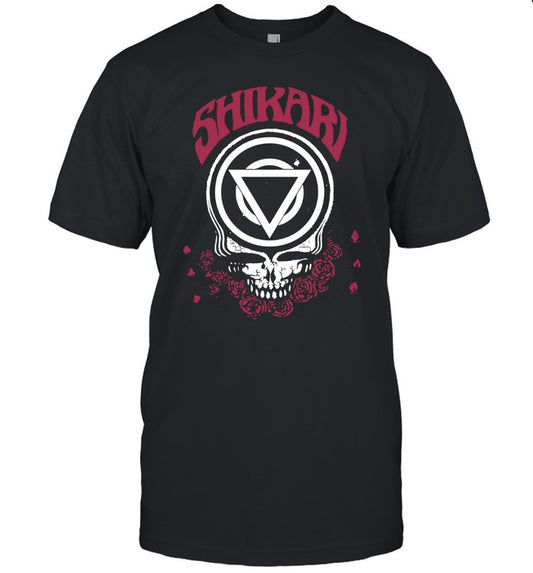 2025 Enter Shikari Skull Ribbed Limited T Shirt