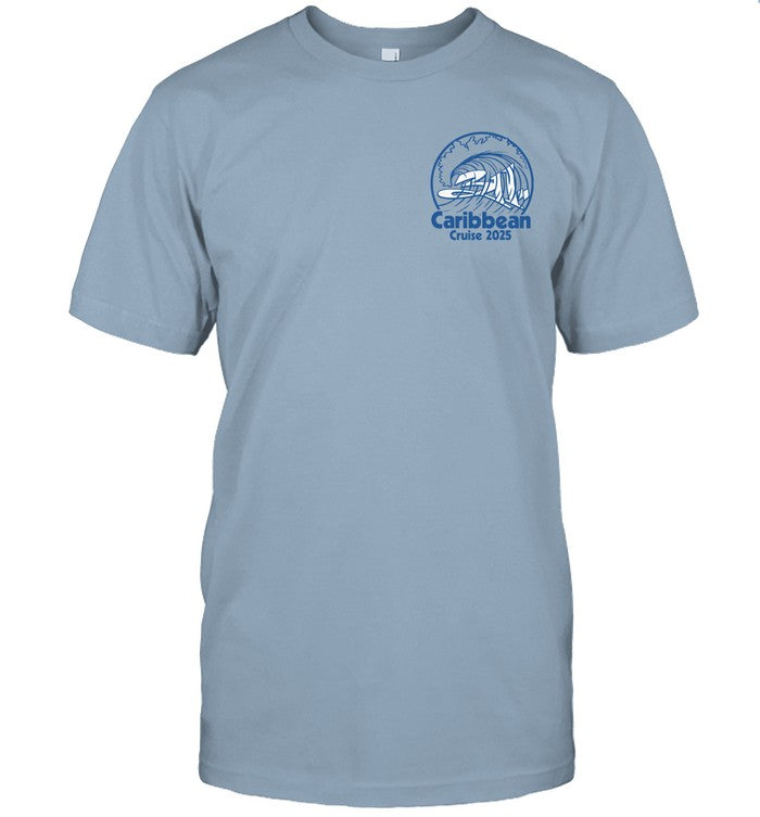 311 Caribbean Cruise 2025 Blue Wave T-Shirt