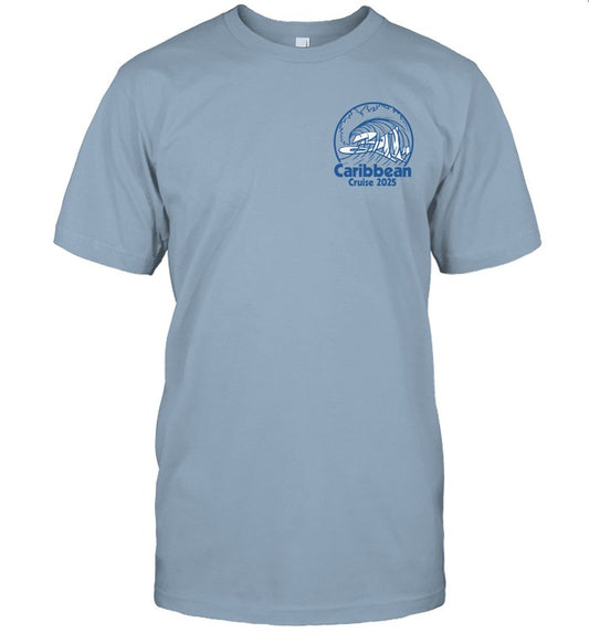 311 Caribbean Cruise 2025 Blue Wave T-Shirt