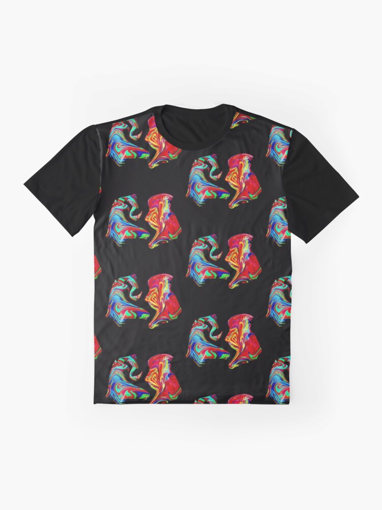 3D abstract Graphic T-Shirt