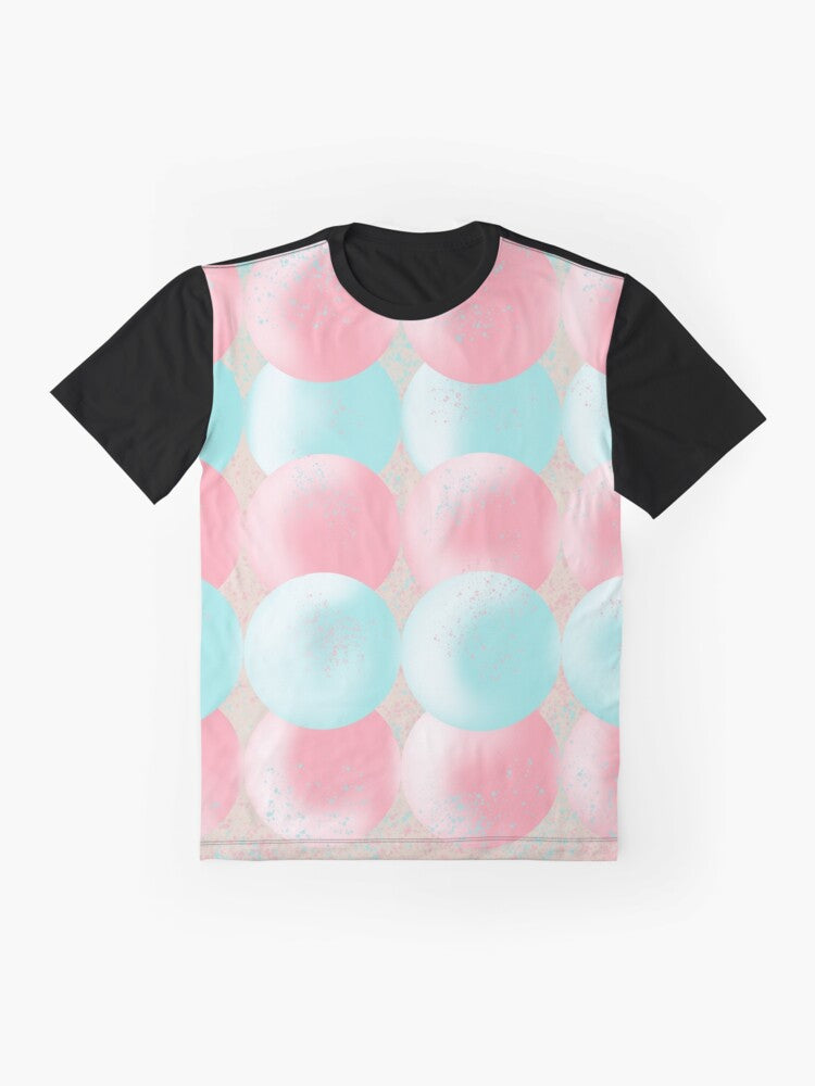 A spherical pattern, powdered sugar balls Graphic T-Shirt