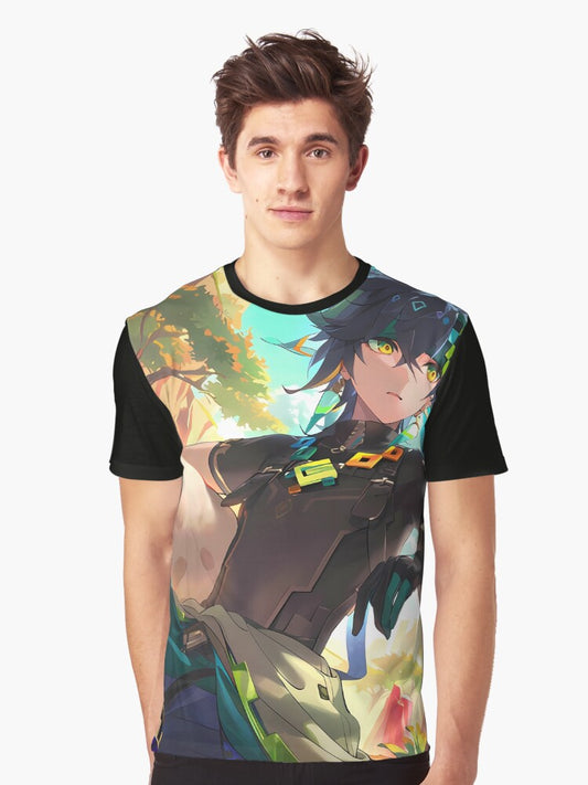 Kinich | Genshin Impact Graphic T-Shirt