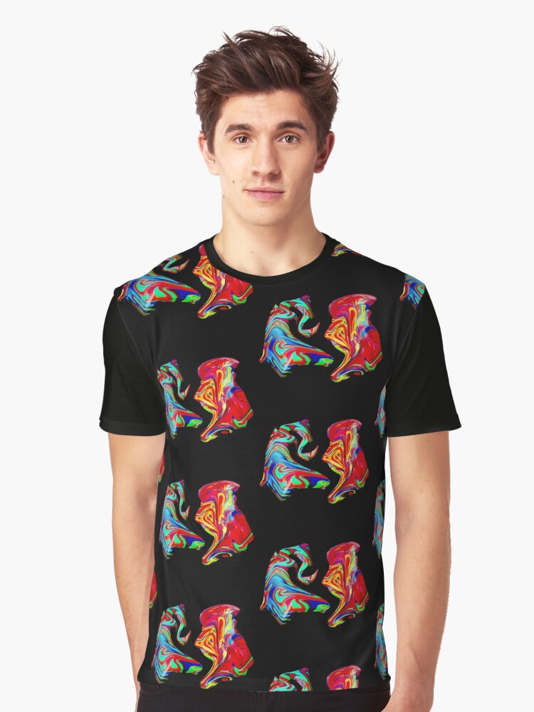 3D abstract Graphic T-Shirt