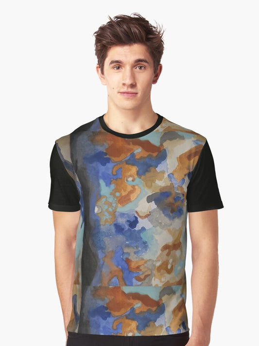 Dark side of the moon seeping in Graphic T-Shirt
