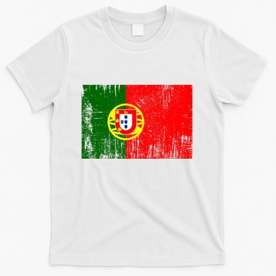 Happy Portugal Day Distressed Portugal Flag T-Shirt