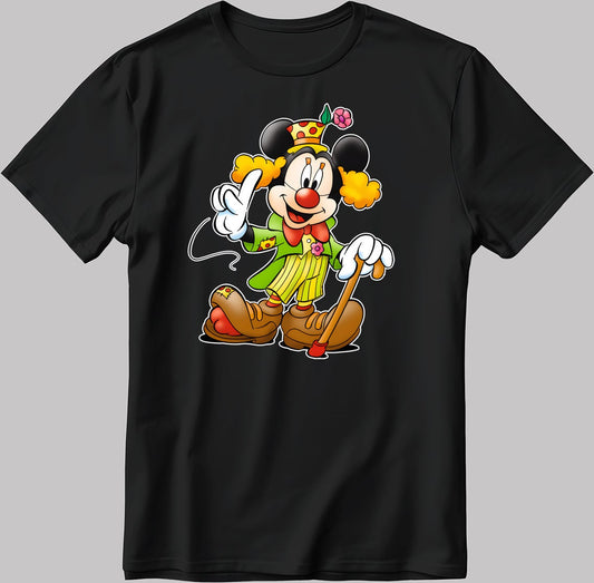 Funny Cosplay Minnie Mouse Short Sleeve White-Black Men's / Women's T Shirt N544