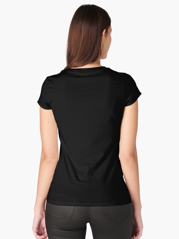 "Sanctuary in Nature - Protect Our Planet Design" Fitted Scoop T-Shirt