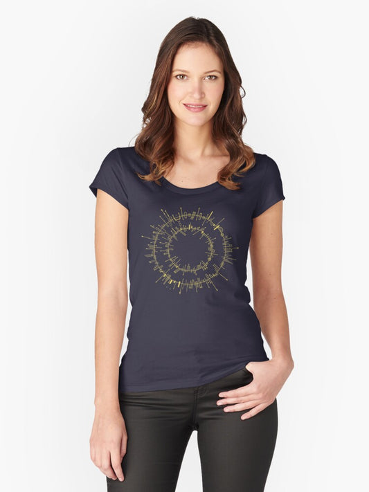 14th's Melody Fitted Scoop T-Shirt