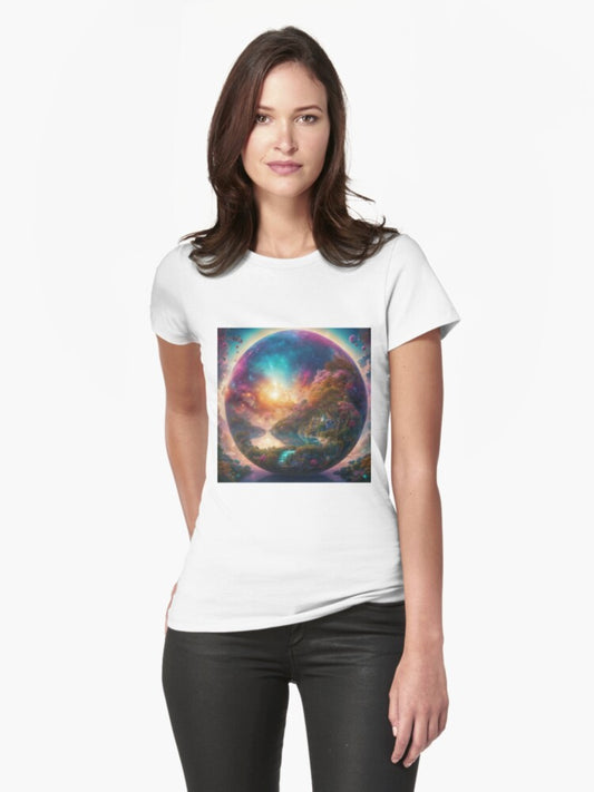A world just for us Fitted T-Shirt