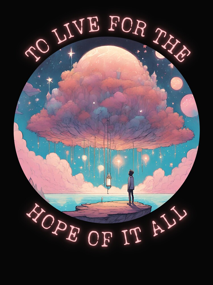 A Hopeful Journey "To Live For The Hope It All" Boxy T-Shirt