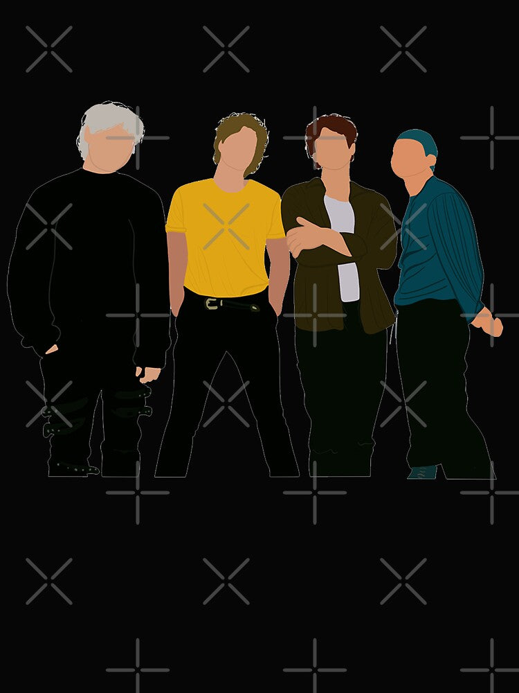 5sos 5 Seconds of Summer Calm Outline Boxy T-Shirt