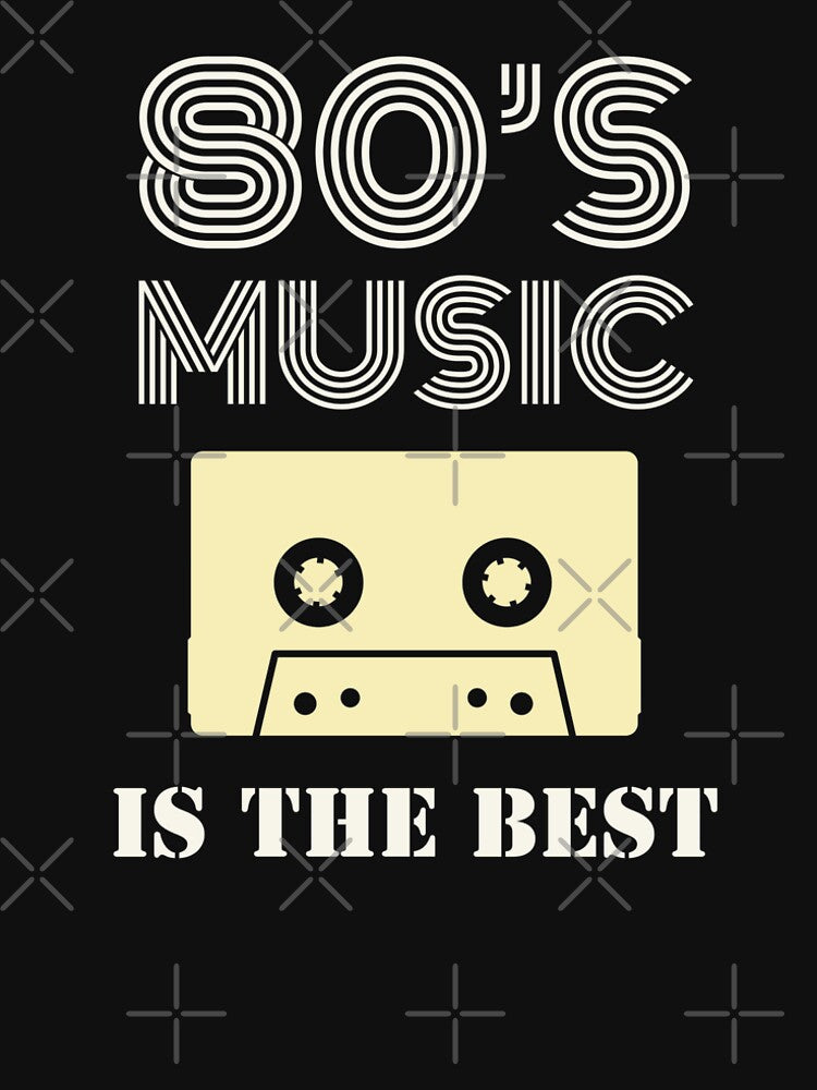 80's music is the best Premium T-Shirt