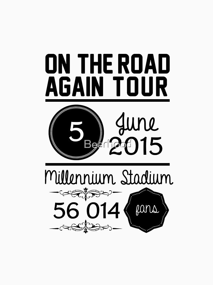 5th june - Millennium Stadium OTRA Fitted Scoop T-Shirt