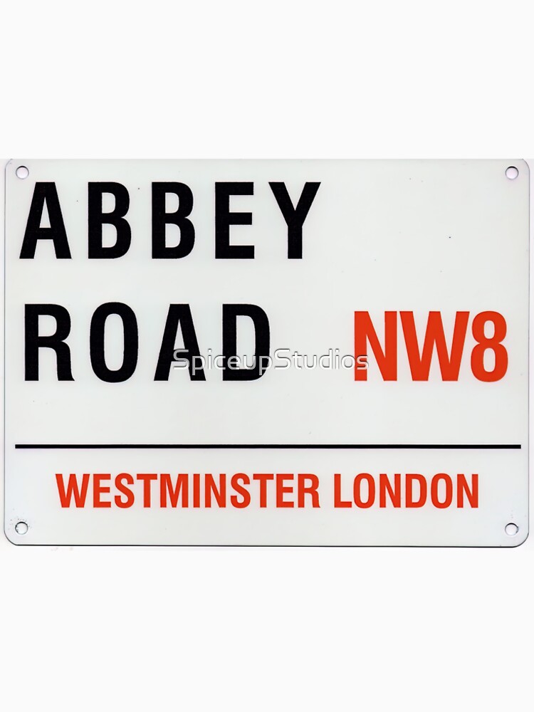 Abby Road Sign Premium T-Shirt