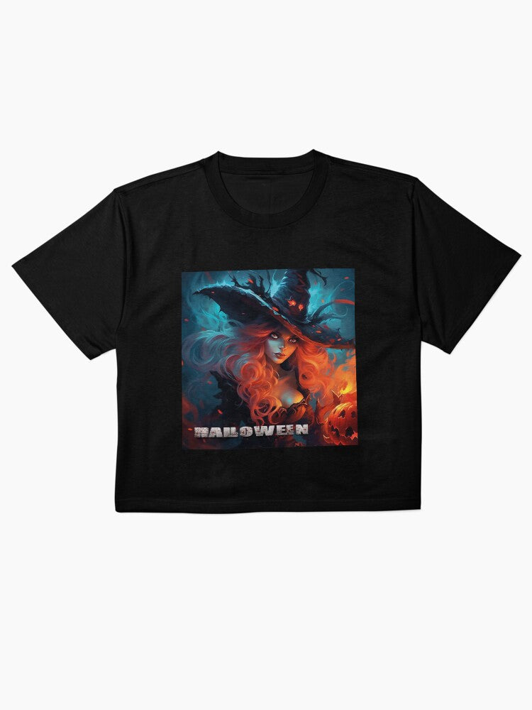 A scary Halloween Pumpkin Boxy T-Shirt