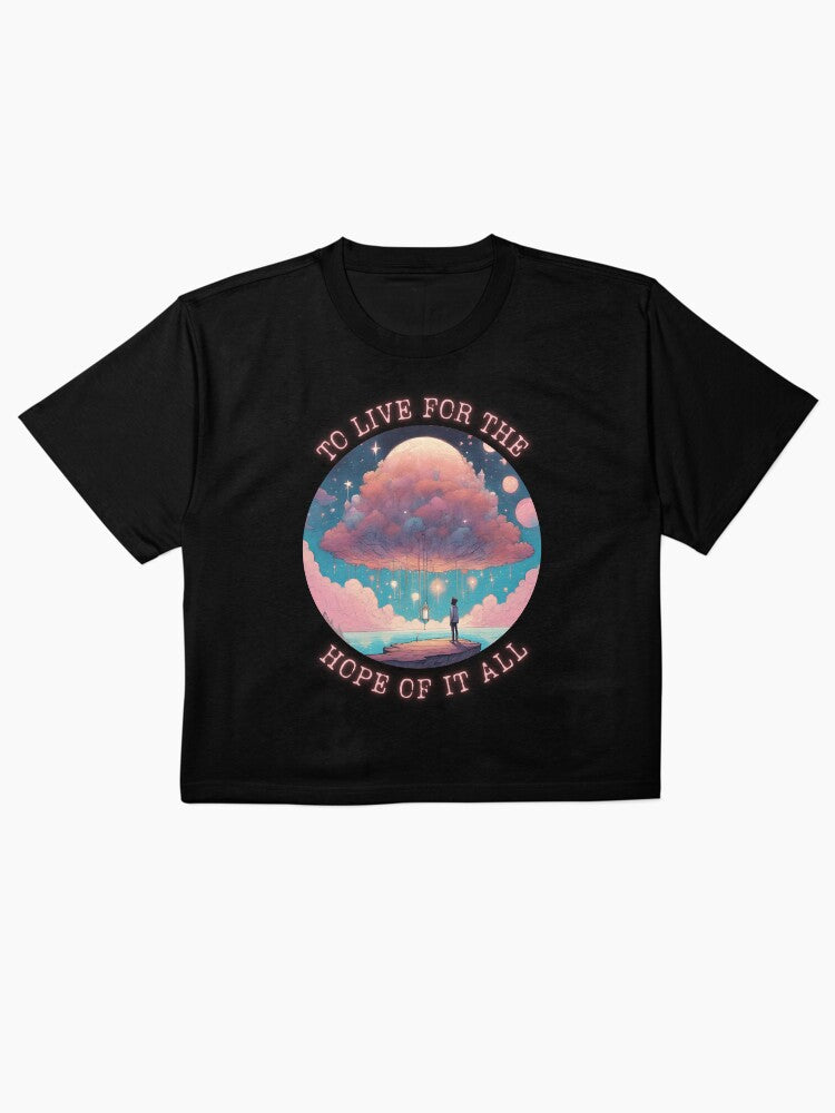 A Hopeful Journey "To Live For The Hope It All" Boxy T-Shirt