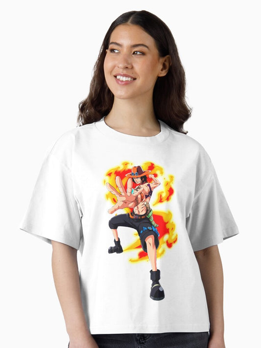 Anime Characters Boxy T-Shirt